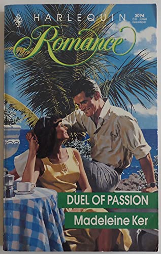 9780373030941: Duel of Passion (Harlequin Romance)