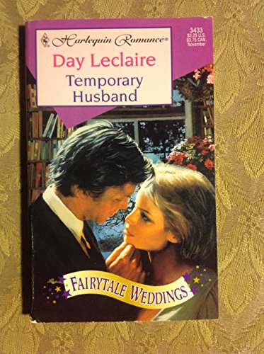 9780373034338: Temporary Husband (Harlequin Romance)
