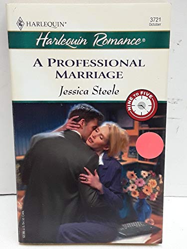 Imagen de archivo de A Professional Marriage a la venta por Better World Books