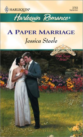 9780373037636: A Paper Marriage (Harlequin Romance)