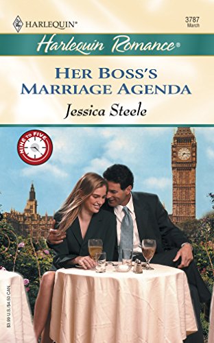 9780373037872: HER BOSS'S MARRIAGE AGENDA