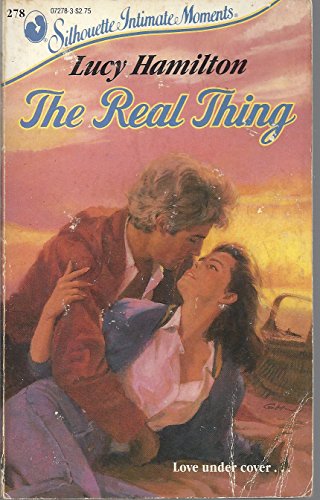 Stock image for Real Thing (Silhouette Intimate Moments, No 278) for sale by BookHolders