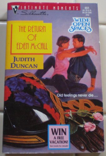 Imagen de archivo de The Return of Eden McCall (Wide Open Spaces) (Silhouette Intimate Moments, No. 651) a la venta por Jenson Books Inc
