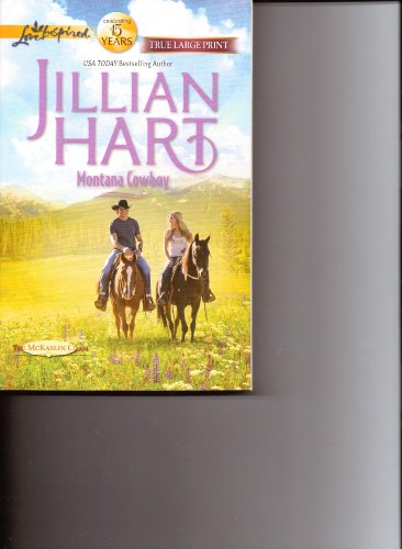 Beispielbild fr Jillian Hart Montana Cowboy (Love Inspired True Large Print) zum Verkauf von ThriftBooks-Atlanta