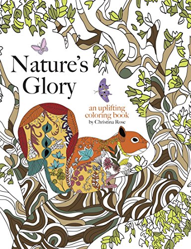 Stock image for Nature's Glory: An Uplifting Coloring Book for sale by Half Price Books Inc.