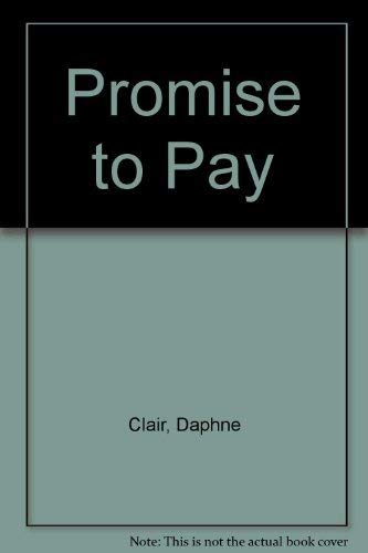 Imagen de archivo de Promise to Pay a la venta por Hawking Books