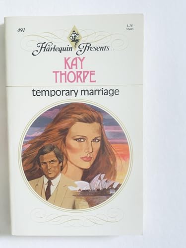 Imagen de archivo de Temporary Marriage (#491) a la venta por Once Upon A Time Books