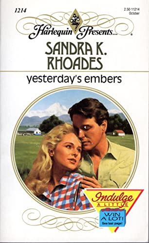 Stock image for Yesterday's Embers (Harlequin Presents, No 1214) for sale by Your Online Bookstore