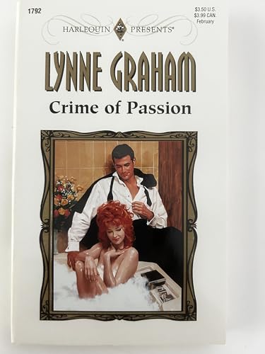 Imagen de archivo de Crime of Passion a la venta por Better World Books