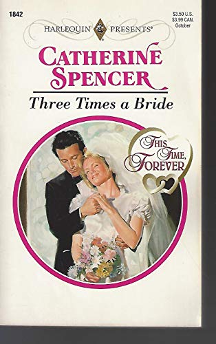 Imagen de archivo de Three Times a Bride a la venta por Better World Books