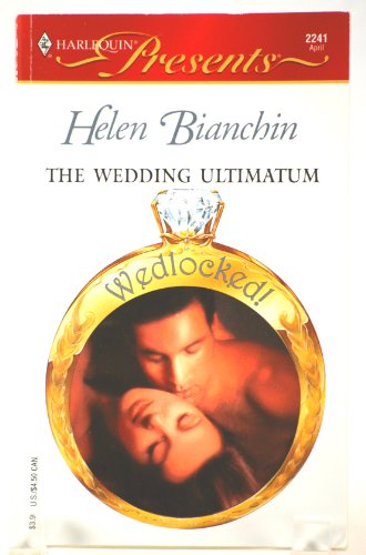 Beispielbild fr The Wedding Ultimatum zum Verkauf von Better World Books