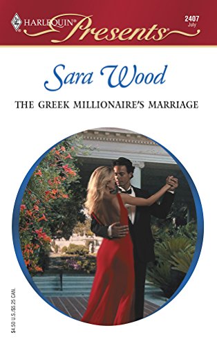 Beispielbild fr The Greek Millionaire's Marriage zum Verkauf von Better World Books