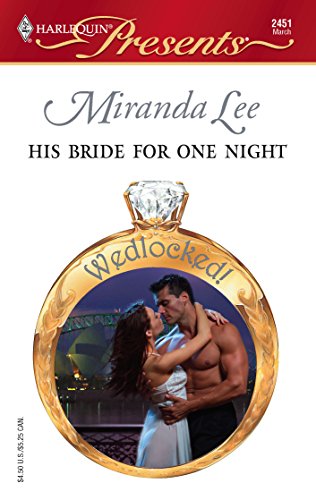 His Bride For One Night (9780373124510) by Lee, Miranda