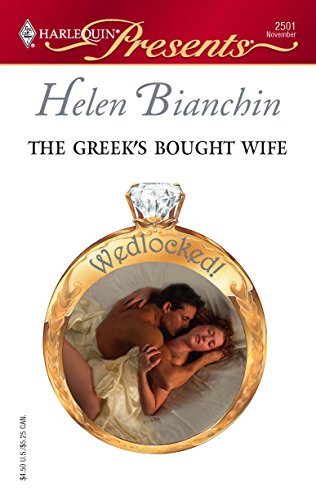Imagen de archivo de The Greek's Bought Wife a la venta por Orion Tech