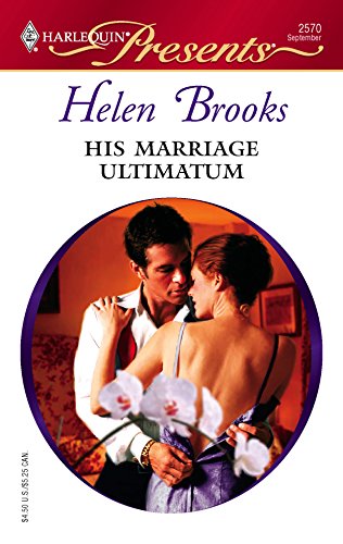 Stock image for His Marriage Ultimatum for sale by Once Upon A Time Books
