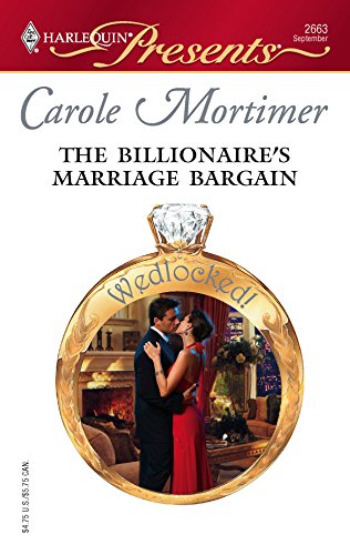Stock image for The Billionaire's Marriage Bargain for sale by Gulf Coast Books