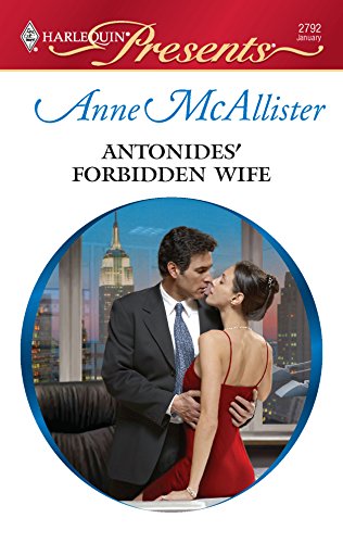 Antonides' Forbidden Wife (9780373127924) by McAllister, Anne