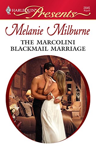 Imagen de archivo de The Marcolini Blackmail Marriage a la venta por Better World Books: West