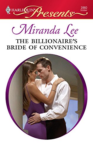 Beispielbild fr The Billionaire's Bride of Convenience zum Verkauf von Better World Books