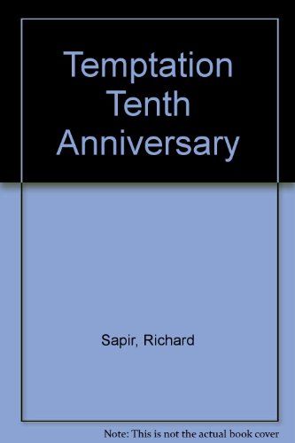 Temptation Tenth Anniversary (9780373152582) by Sapir, Richard