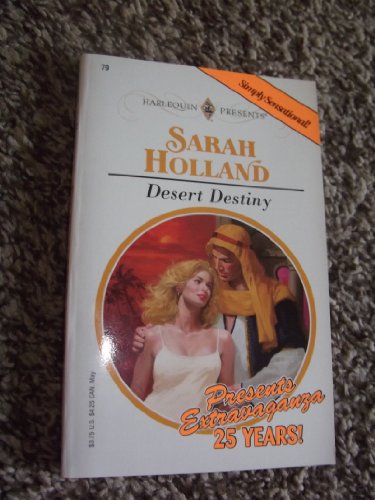 Imagen de archivo de Desert Destiny a la venta por Eatons Books and Crafts