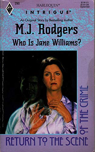 Beispielbild fr Who Is Jane Williams? (Harlequin Intrigue) zum Verkauf von WorldofBooks