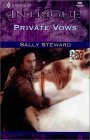 Beispielbild fr Private Vows (Intrigue S.) zum Verkauf von WorldofBooks