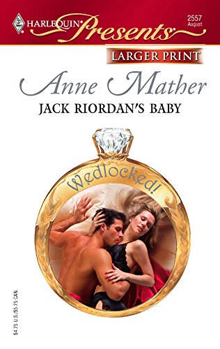 9780373233212: Jack Riordan's Baby (Larger Print Presents)