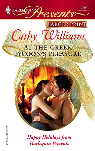 At the Greek Tycoon's Pleasure (9780373233564) by Williams, Cathy