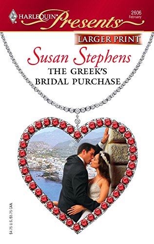 Imagen de archivo de The Greek's Bridal Purchase (Larger Print Presents) a la venta por Heisenbooks