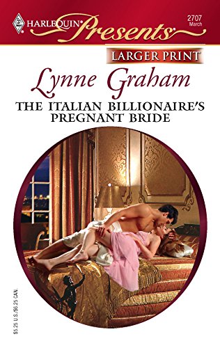 Stock image for The Italian Billionaire's Pregnant Bride for sale by Better World Books