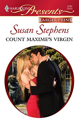 9780373235551: Count Maxime's Virgin (Larger Print Harlequin Presents: Innocent Mistress, Virgin Bride)