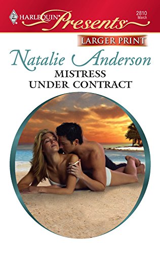 Mistress Under Contract (9780373235742) by Anderson, Natalie
