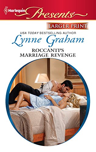 9780373238255: Roccanti's Marriage Revenge