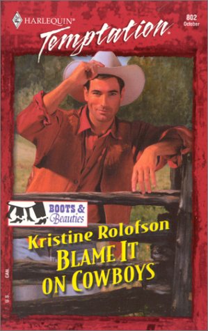 Beispielbild fr Blame It on Cowboys zum Verkauf von Better World Books