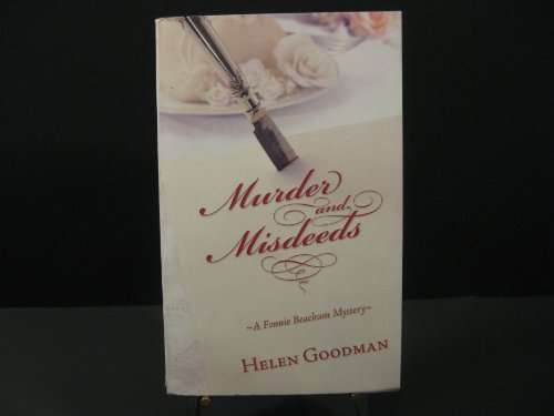Stock image for Murder And Misdeeds-A Fonnie Beachum Mystery for sale by Foxtrot Books