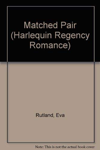 9780373311019: Matched Pair (Harlequin Regency Romance)