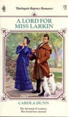 Beispielbild fr A Lord For Miss Larkin (Harlequin Regency Romance, No 152) zum Verkauf von Gulf Coast Books
