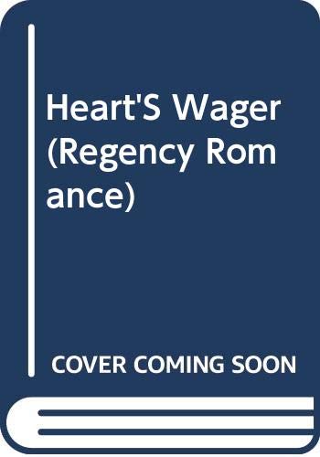 Stock image for The Heart's Wager (Regency Romance) for sale by Eatons Books and Crafts