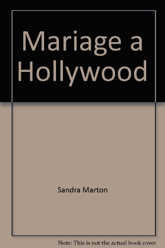 9780373346554: Title: Mariage a Hollywood Collection Azur French Edition