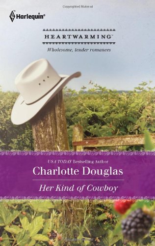 Beispielbild fr Her Kind of Cowboy (Harlequin Heartwarming Romance) (Larger Print) zum Verkauf von Once Upon A Time Books