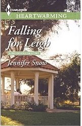Stock image for FALLING FOR LEIGH. A BROOKHOLLOW STORY. HARLEQUIN. by JENNIFER SNOW for sale by Once Upon A Time Books