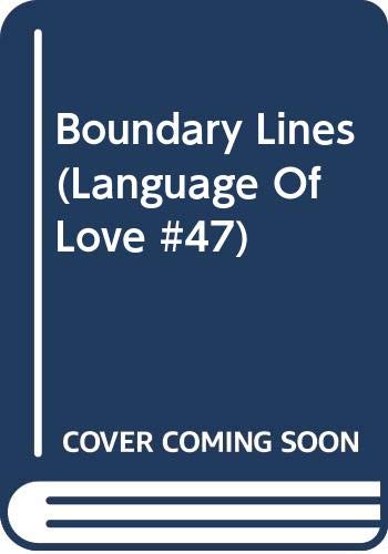 9780373510474: Boundary Lines
