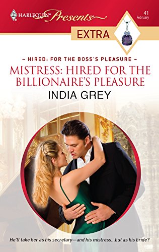 9780373527052: Mistress: Hired for the Billionaire's Pleasure (Harlequin Presents Extra: Hired: For the Boss's Pleasure)