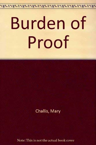 Stock image for Burden of Proof for sale by Wonder Book