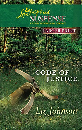 Beispielbild fr Code of Justice (Larger Print Steeple Hill Love Inspired Suspense) zum Verkauf von SecondSale