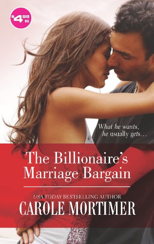 Stock image for The Billionaire's Marriage Bargain for sale by -OnTimeBooks-