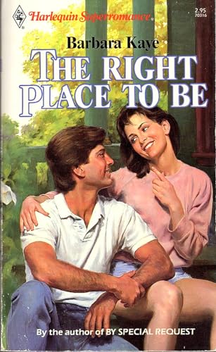 9780373703166: Right Place to Be (Superromance)