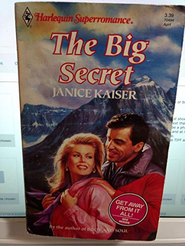 Stock image for The Big Secret (Harlequin Superromance, No 494) for sale by Hawking Books