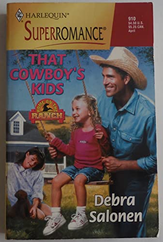Stock image for That Cowboy's Kids for sale by Lighthouse Books and Gifts